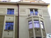 Činžovní dům v Sochařské ulici – detail po rekonstrukci